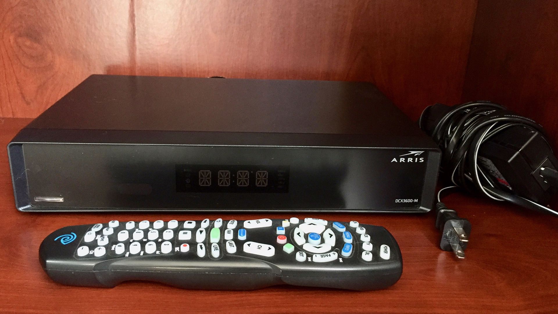 Arris DCX3600-M HD-DVR Black Receiver Spectrum/Time Warner