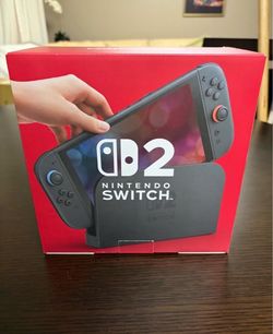 Nintendo switch 2 (all accessories included)