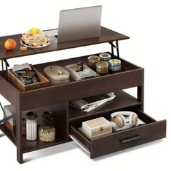 Coffee Table With Lift Top And Storage