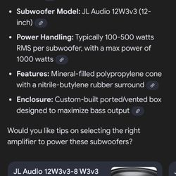 Dual 12 JL Audio Subs