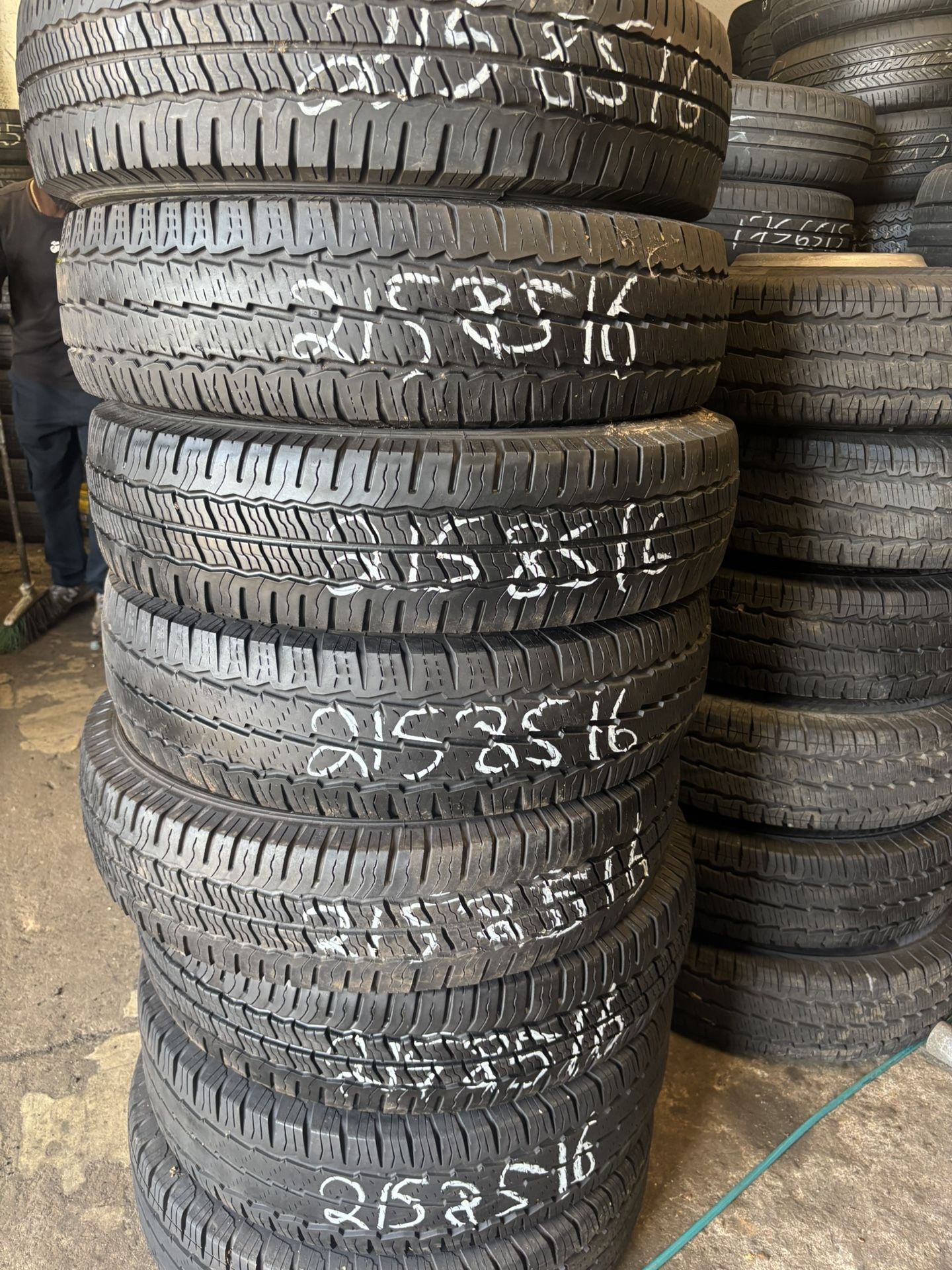 215/85/16 Tires 10 Ply 80$ @ Tire Mount And Balance 