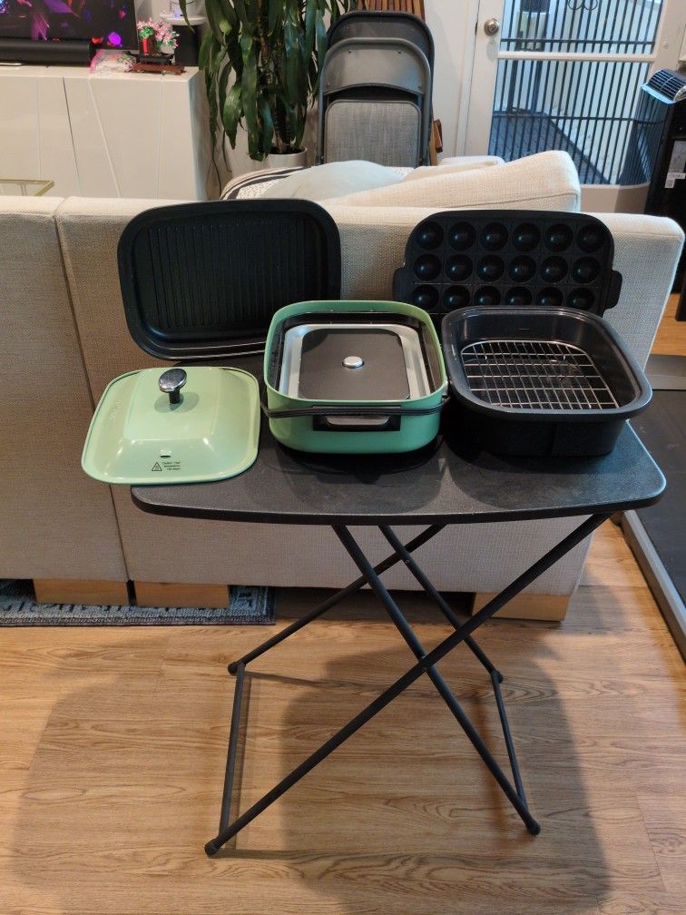 Grill Pan +Hot Pot+ Beef Ball Maker