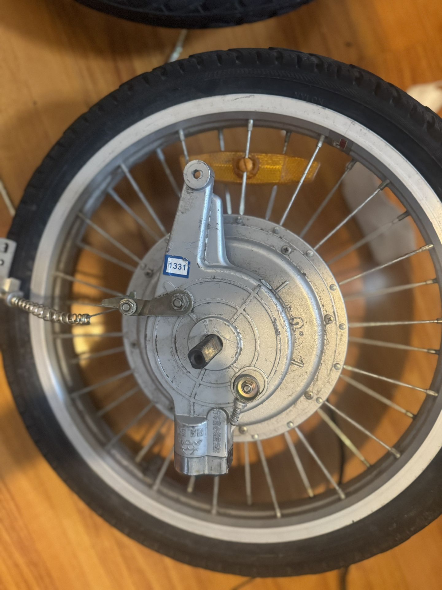 18” Ebike Wheel With Drum Brakes 