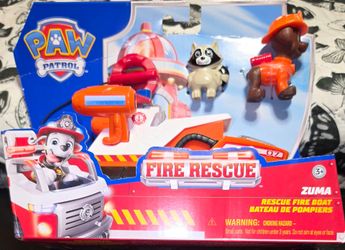 🔥🐾 NEW PAW Patrol Fire Rescue – Zuma Rescue Fire Boat Playset! 🚒🚤