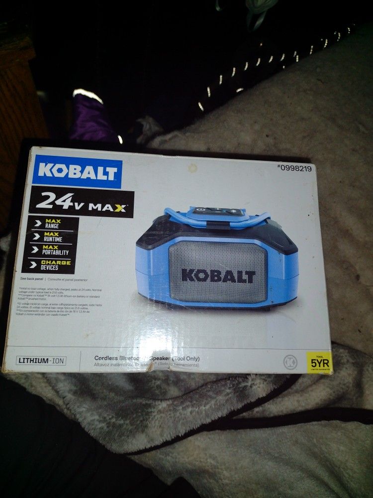 Kobalt Bluetooth Speaker