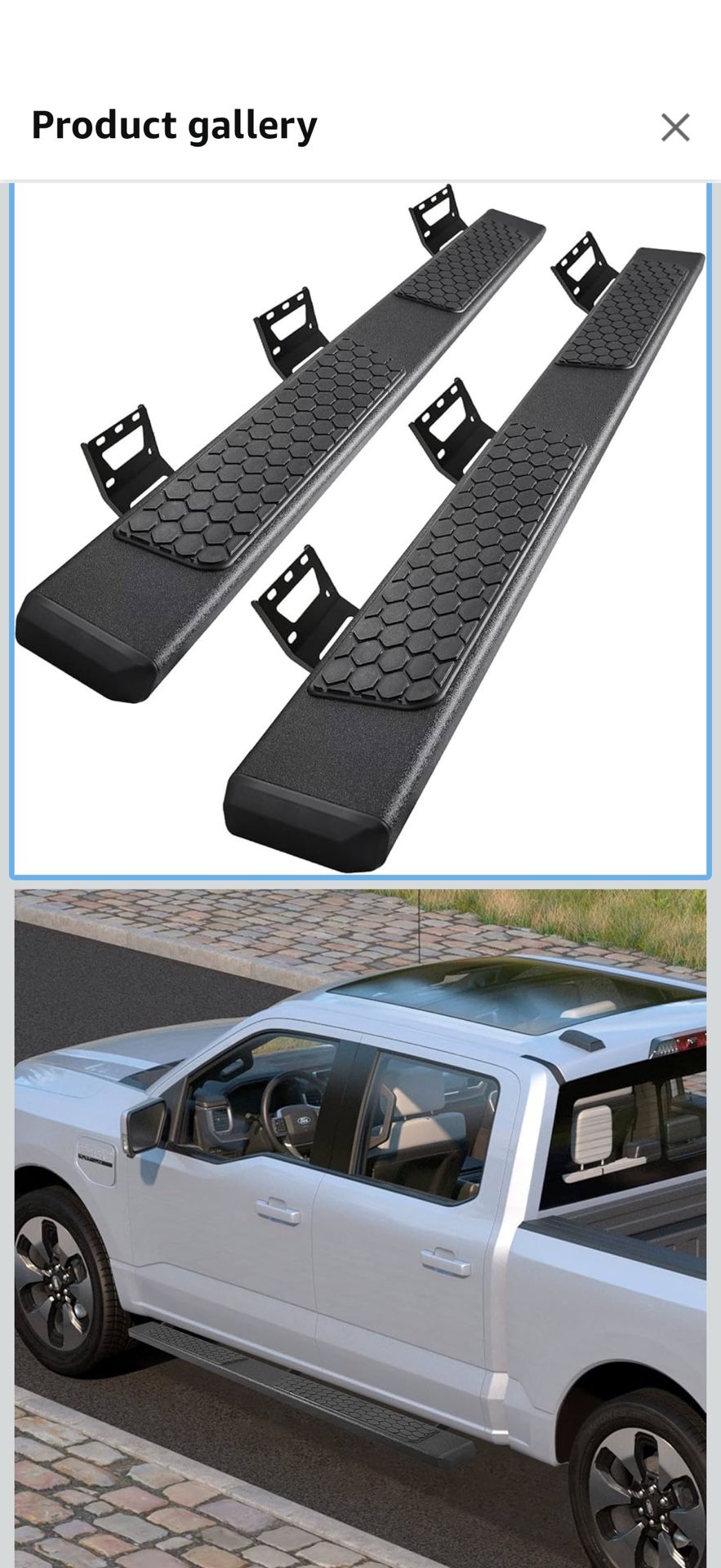 COMNOVA Side Steps Running Boards Compatible with 2019-2026 Dodge Ram 1500 (excl. Classic/2500/3500) Crew Cab New Body Style. 6.5 Inch Ram Rock Slider