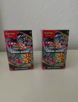 Pokemon chaos rising bundles sealed x2