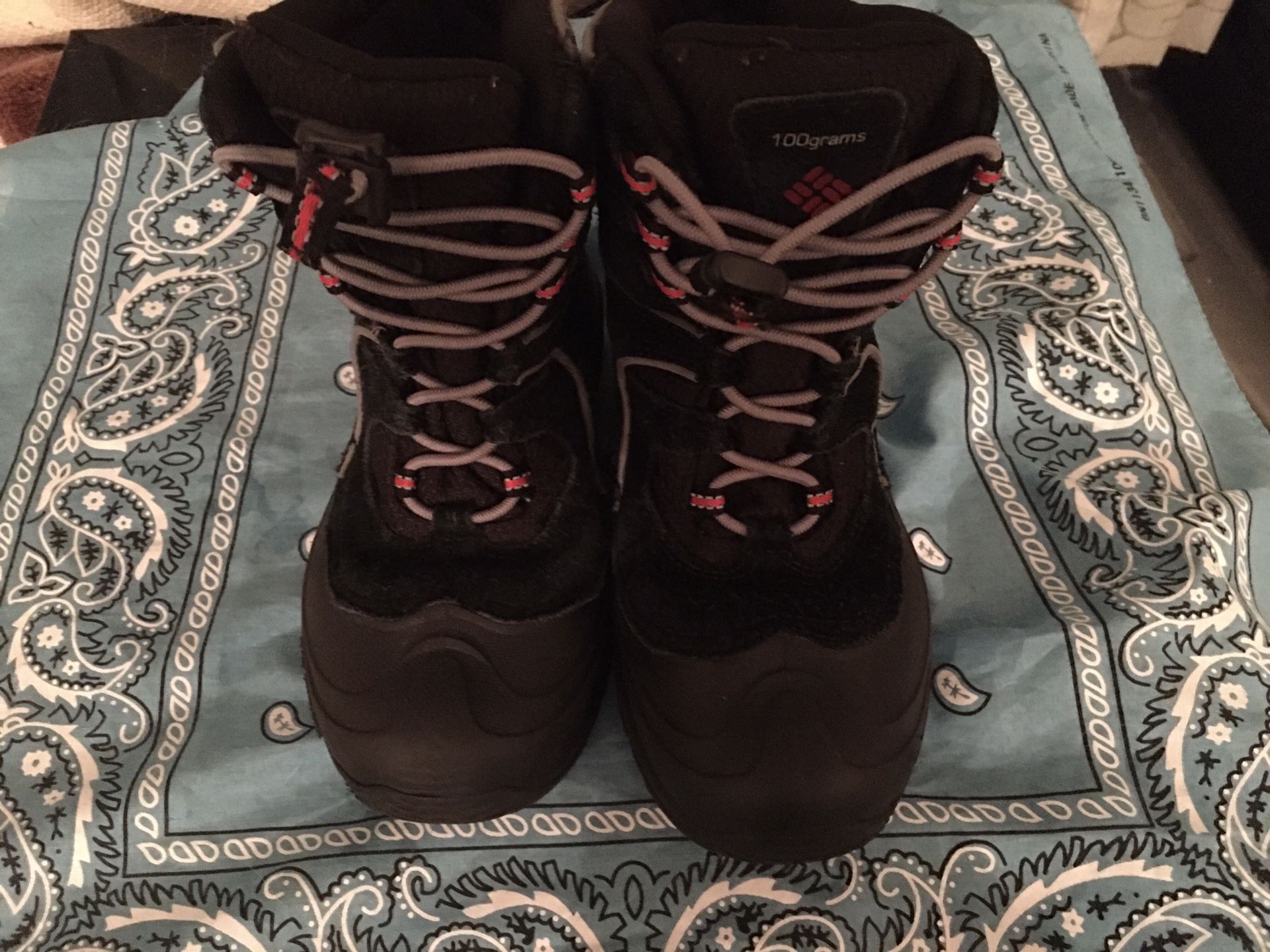 Boys Columbia Winter Boots Size 1Y