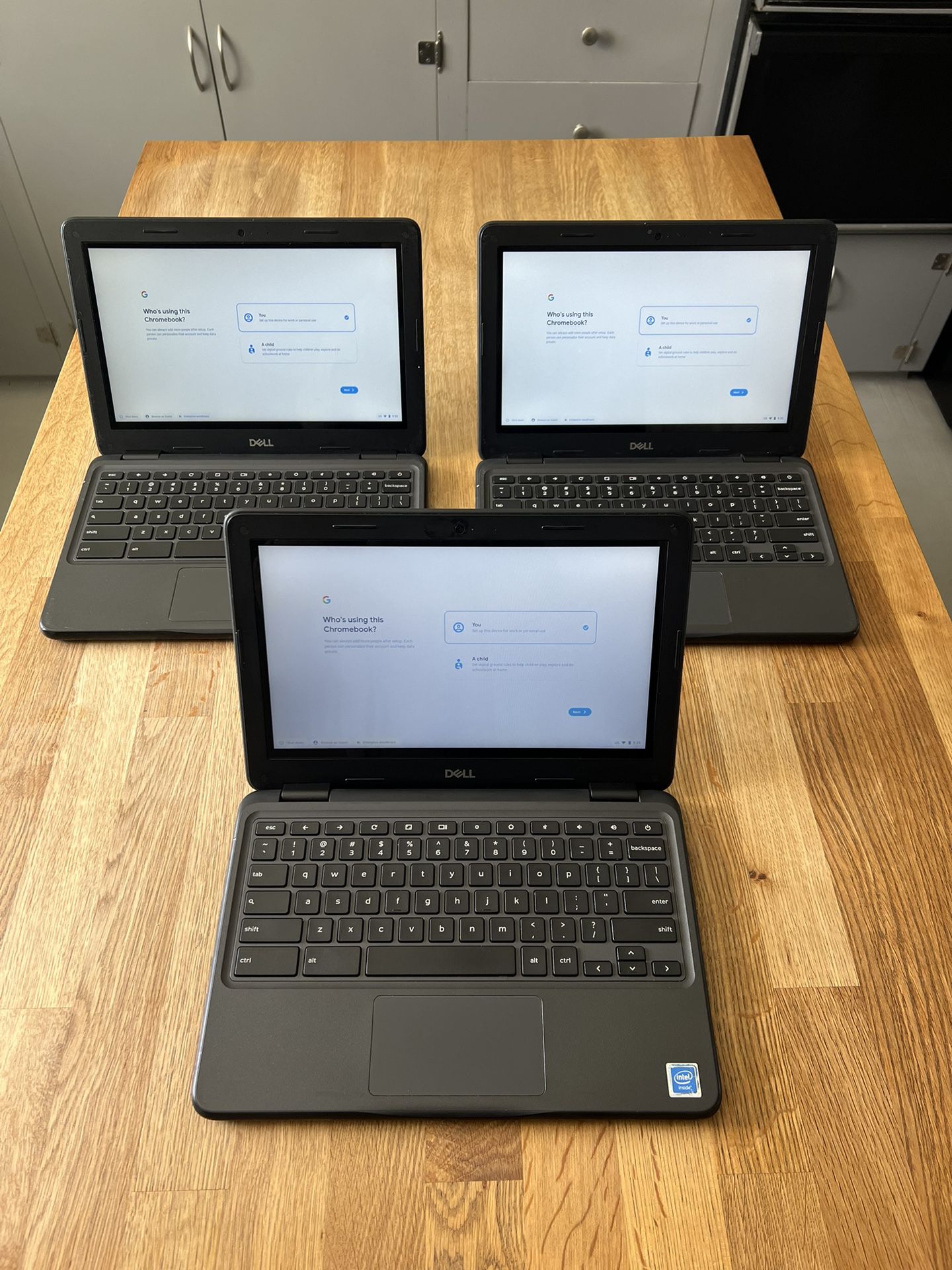 2018 Touchscreen Dell ChromeBook 5190 Laptops - 3 Available / $30 Each