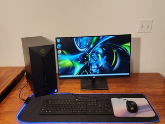 Like New W/ Warranty! HP Pavillion Power W 24" Monitor. Wifi, Bluetooth,  New SSD. GPU. 