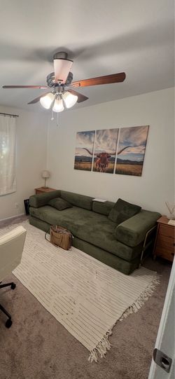Convertible sofa couch bed