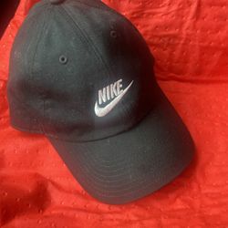 Nike Club Unstructured Futura Wash Cap Black Nike&swoosh logo BLK