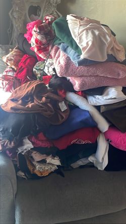 lot of clothes for sale