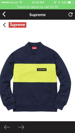 Supreme crewneck polo