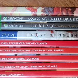 Games Ps4, Switch, Xbox 360, Xbox One