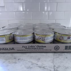 Weruva Paw Lickin' Chicken in Gravy Grain-Free Wet Cat Food, 5.5-oz, case of 24