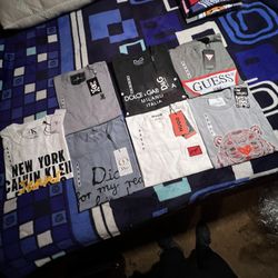 Designer Shirts Size Small, Medium, Large, XL.