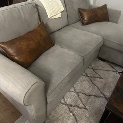 POTTERY BARN Sofa With Ottoman 