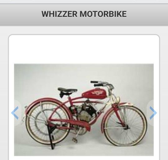 Whizzler Motor Bike.