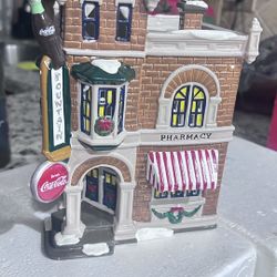 Dept 56 The Coca-Cola Corner Drugstore #5484-4 Snow Village