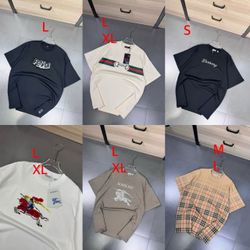 Gucci Fendi Burberry T Shirts