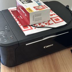Canon Printer + Brand New Ink Bundle – Plug & Print!