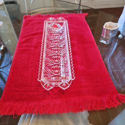 Glass Cracker Dish No Chips