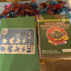 Art Supplies, Scissors, Construction Paper, Arts And Craft