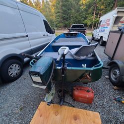 Boat  with trailer for sale 