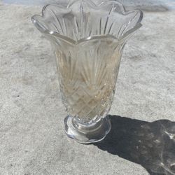 Sturdy Glass Flower Vase