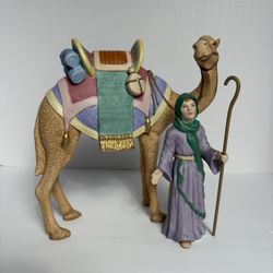 Vintage Lenox Renaissance Nativity 1993 The Camel and Driver Porcelain Figurines