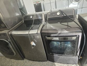Lg Washer And Dryer Set Electric Topload