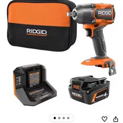 18v Ridgid 1/2 Impact Wrench Combo Kit 