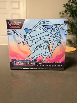 Pokemon Chaos Rising Pokemon Center Elite Trainer Box
