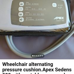 Wheelchair Alternating Pressure Cushion With Portable Pump