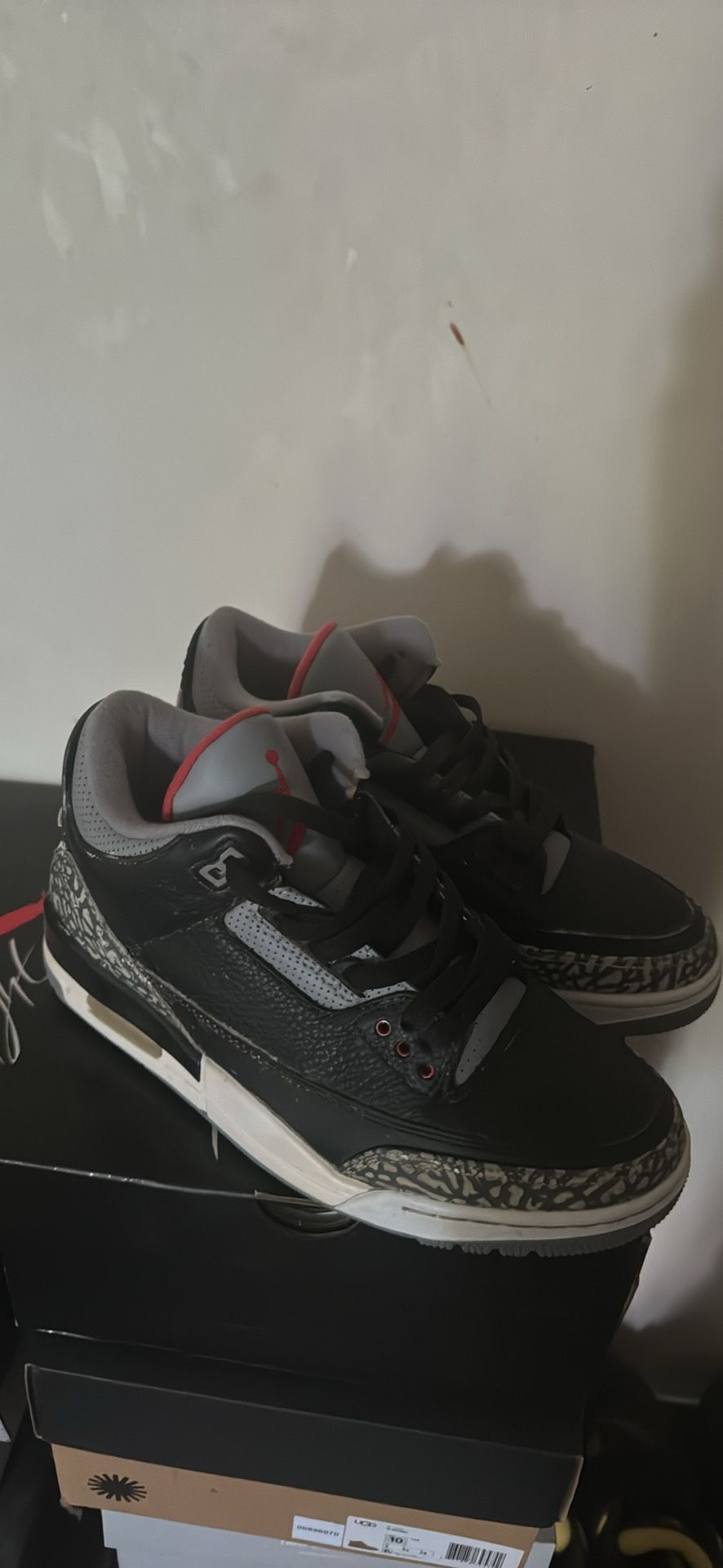 Jordan 3 “Bred” Size 9 Used
