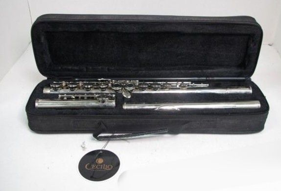 Mendini By Cecilio Flute In Case