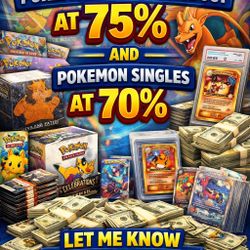 POKEMON TCG SEALED/RAW