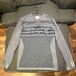 Adidas Originals x White Mountaineering - Grey Pullover (size Small)