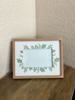Picture Frame with Greenery