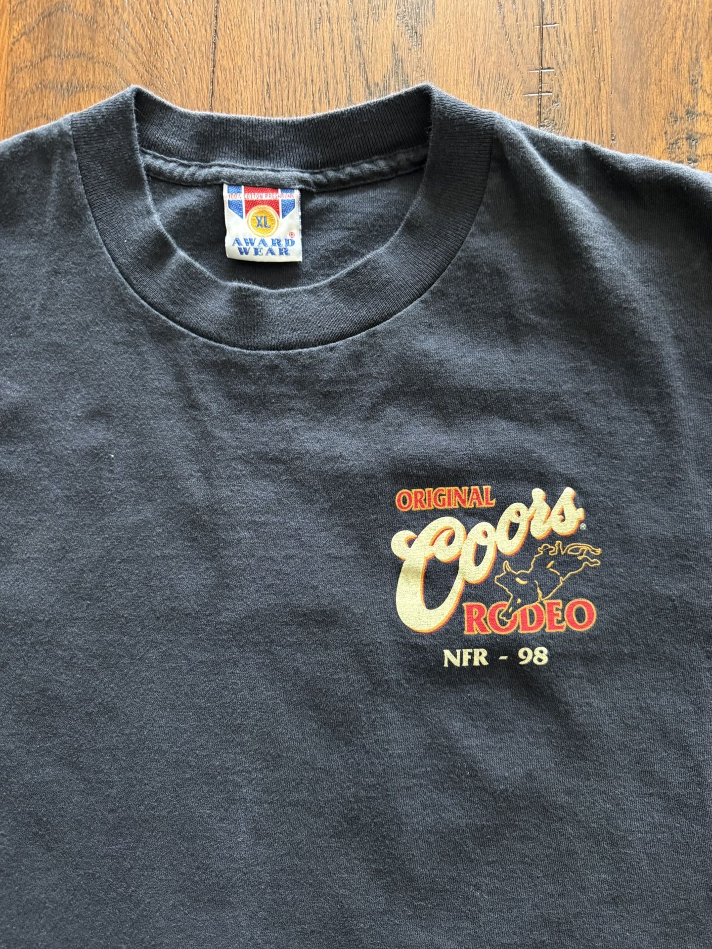 Rare 1998 Coors Rodeo NFR T Shirt