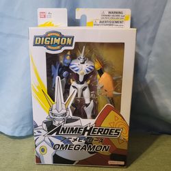 Bandai Anime Heroes Digimon Omegamon Figure