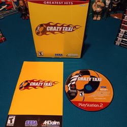 Playstation 2 Game "Crazy Taxi"  ( Vintage 2002 )