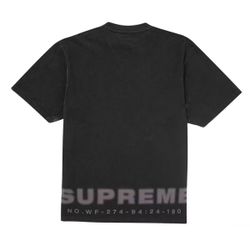 Supreme Washed Black Shirt 