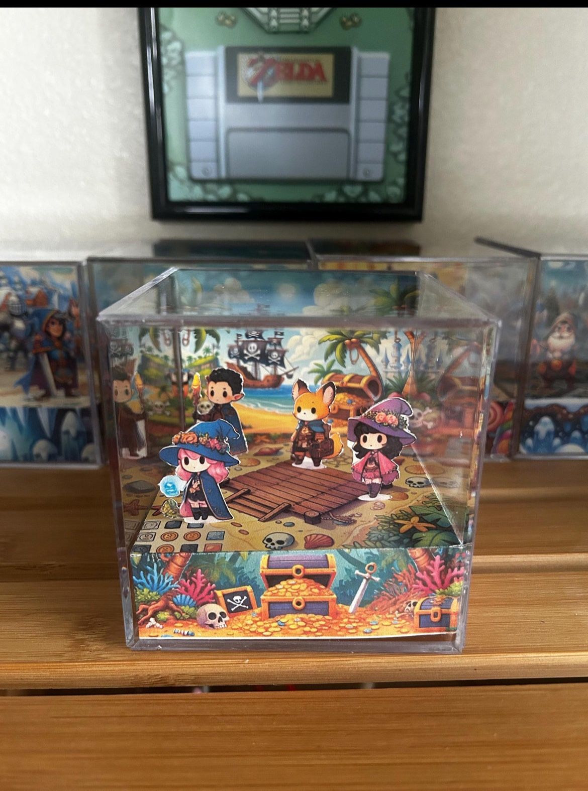 pirate adventure 3D handmade