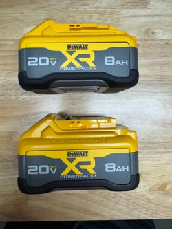 Dewalt 20V Max XR Powerpack Batteries