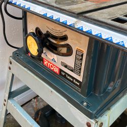 Ryobi 10” Table Saw