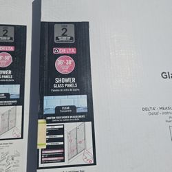 Shower Glass Different Sizes Available 