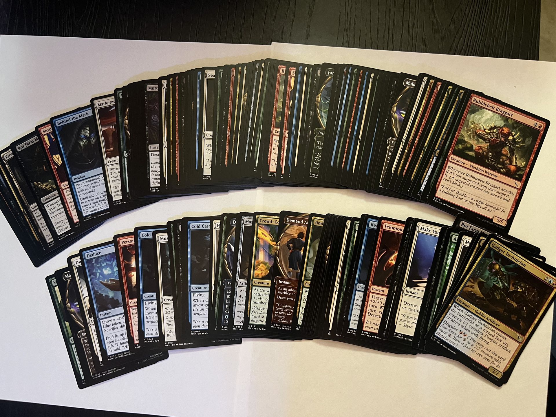 Stack Of Magic The Gathering Cards 
