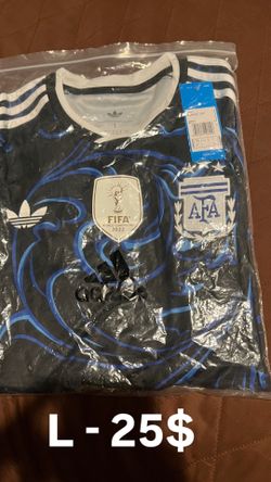 Argentina Soccer Jersey Mens Size L
